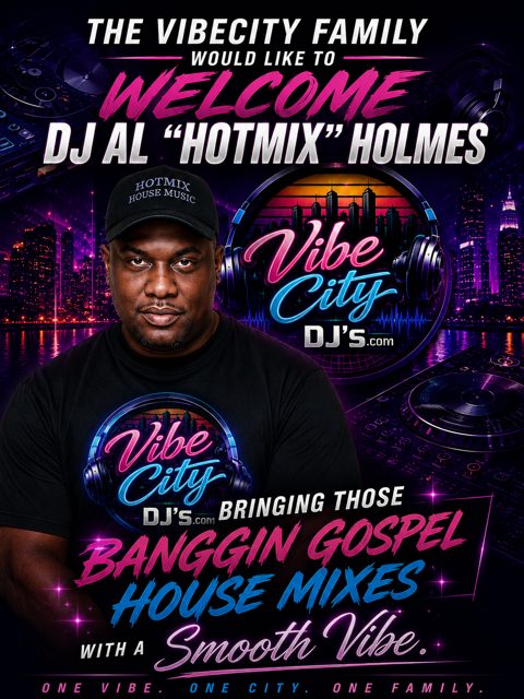 DJ Al Hotmix Holmes at the decks