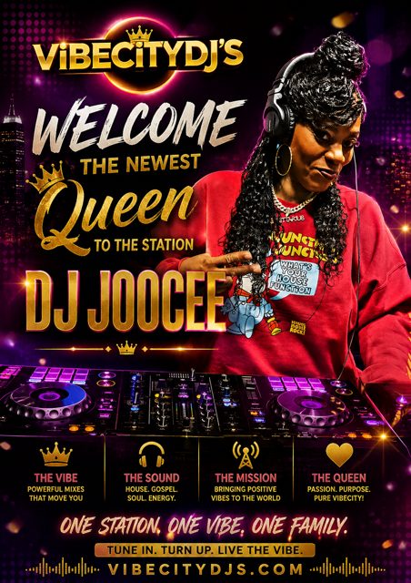 DJ Joocee at the decks