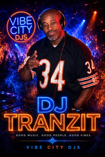 DJ Tranzit at the decks